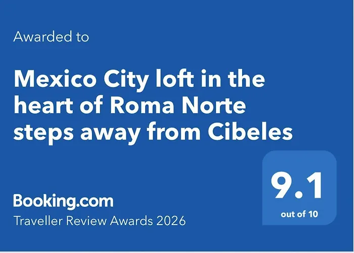 Loft In The Heart Of Roma Norte Steps Away From Cibeles * メキシコシティ